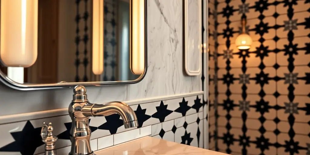 Creating an Art Deco Bathroom on a Budget: Stylish Solutions for Less - BathroomLux