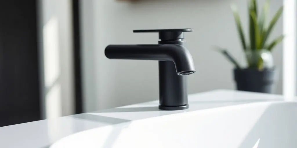 Elevate Your Bathroom Design with Stylish Matte Black Bathroom Taps - BathroomLux
