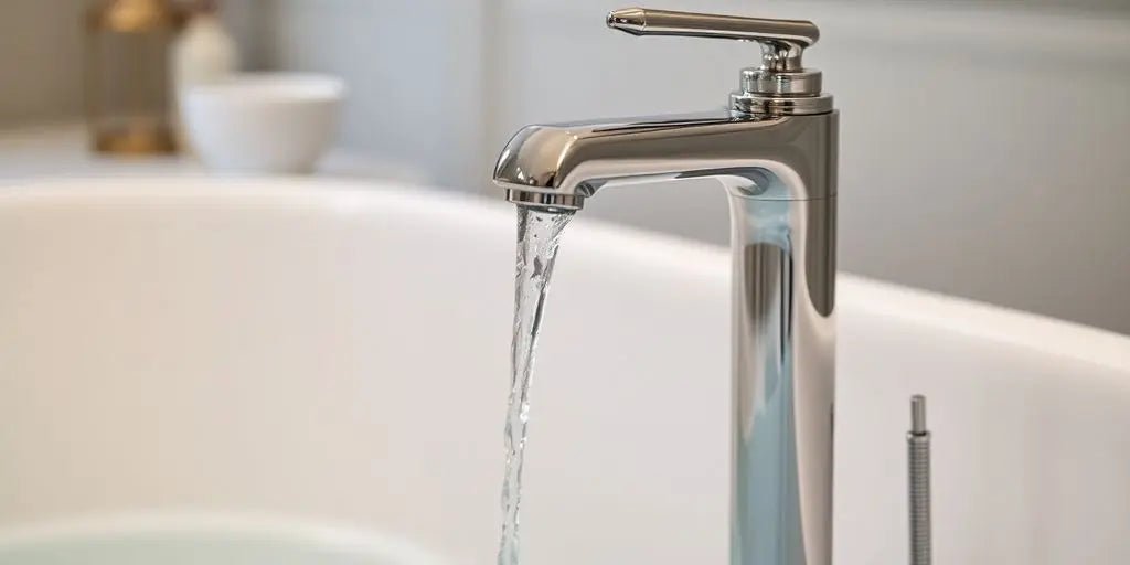 Elevate Your Bathroom with a Luxury Freestanding Bath Faucet - BathroomLux