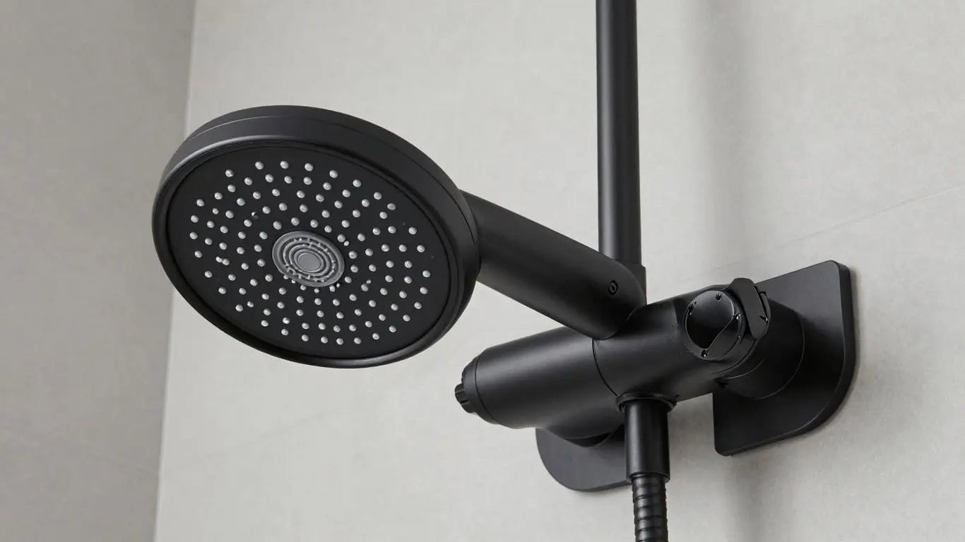 Elevate Your Bathroom with a Stylish Black Shower Set - BathroomLux