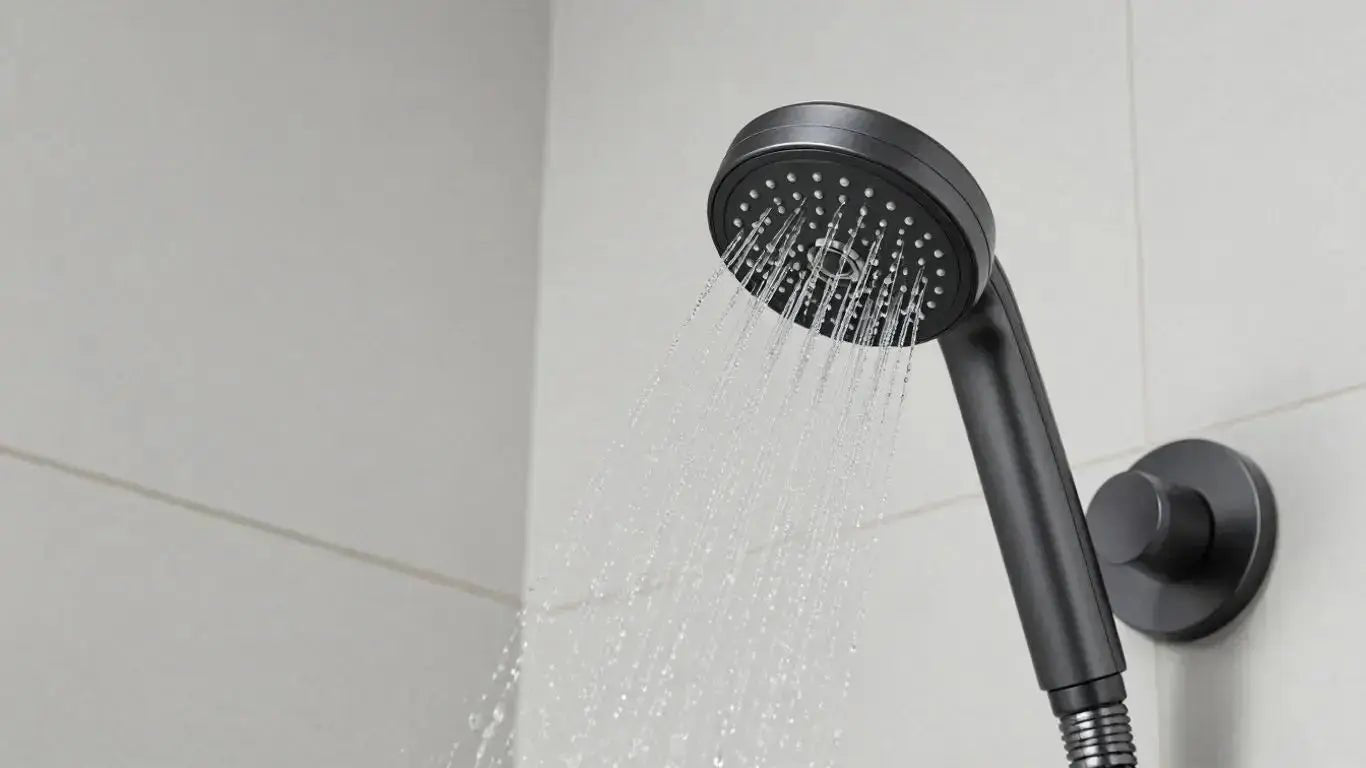 Elevate Your Bathroom with a Stylish Matte Black Shower Head - BathroomLux