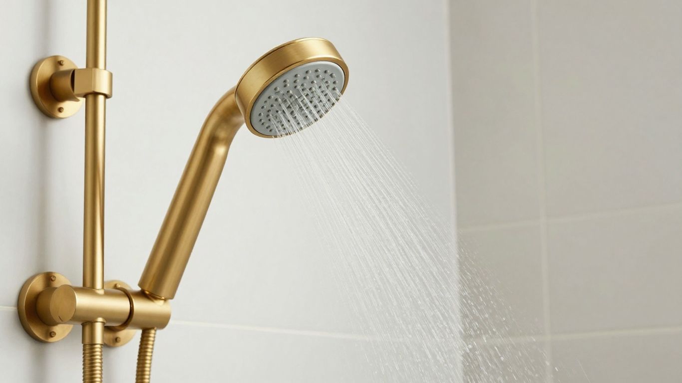 Elevate Your Bathroom with Stylish Brushed Gold Shower Fixtures - BathroomLux