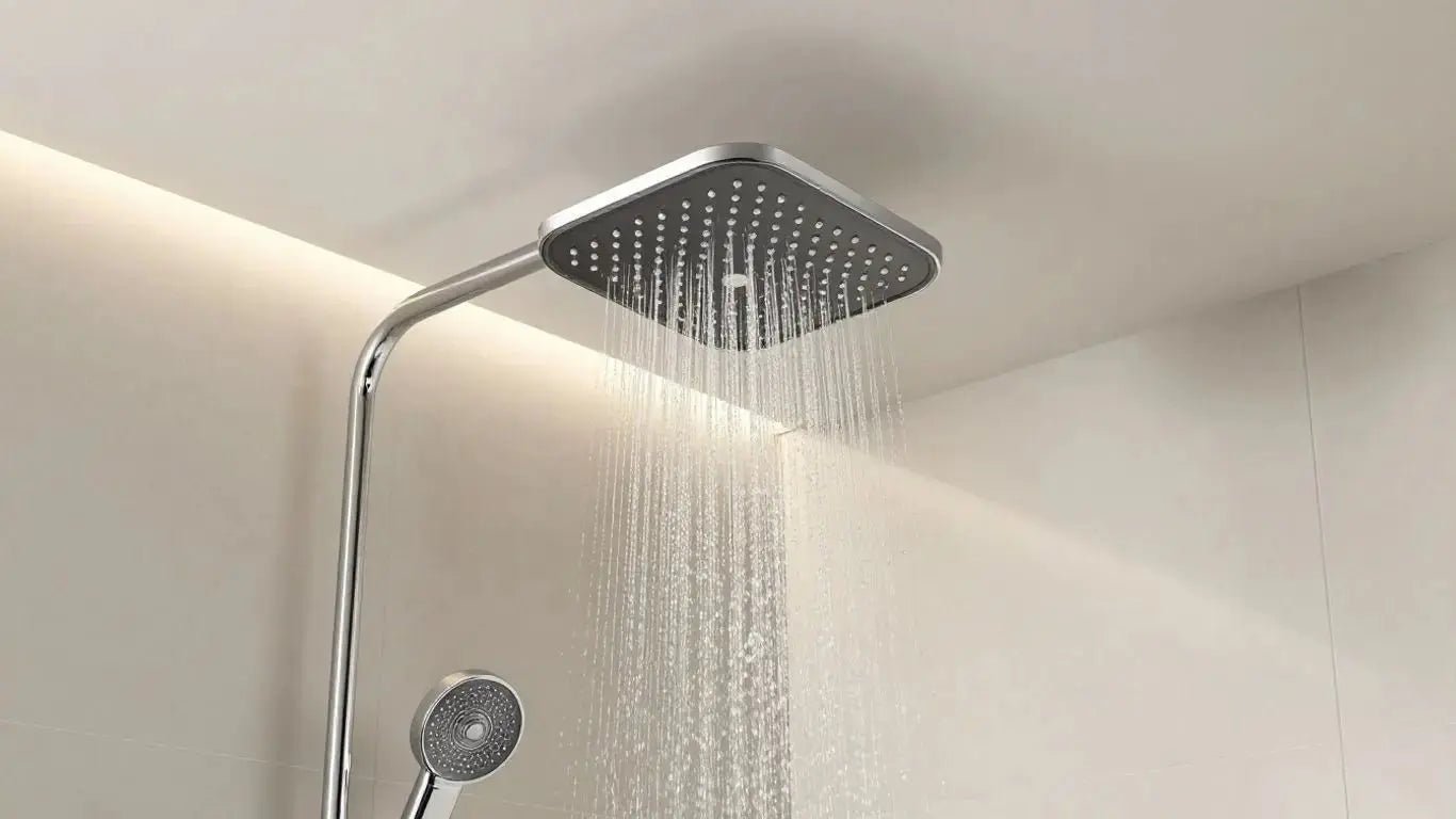 Elevate Your Shower Experience with a Ceiling Mounted Shower Head - BathroomLux