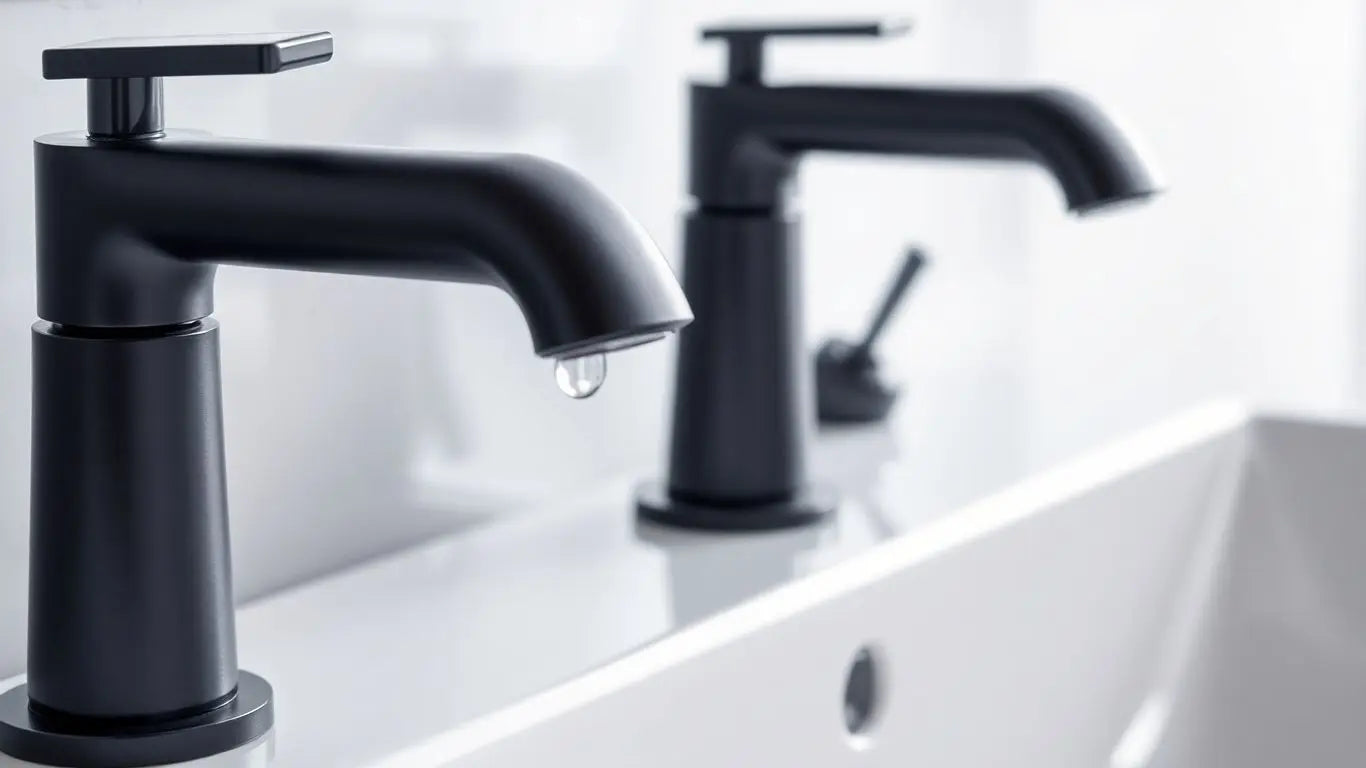 Elevate Your Space: Choosing the Perfect Black Bathroom Taps - BathroomLux