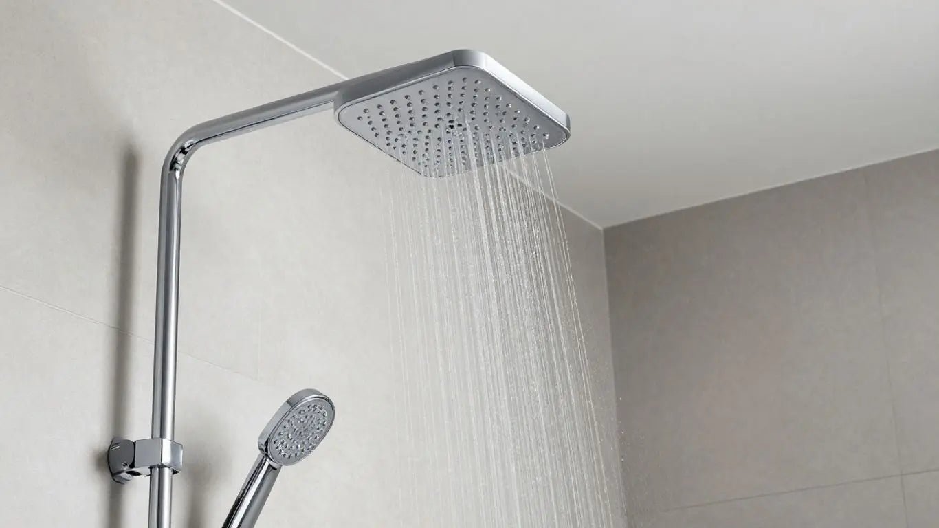 Transform Your Bathroom with a Stylish Square Rainfall Shower Head - BathroomLux