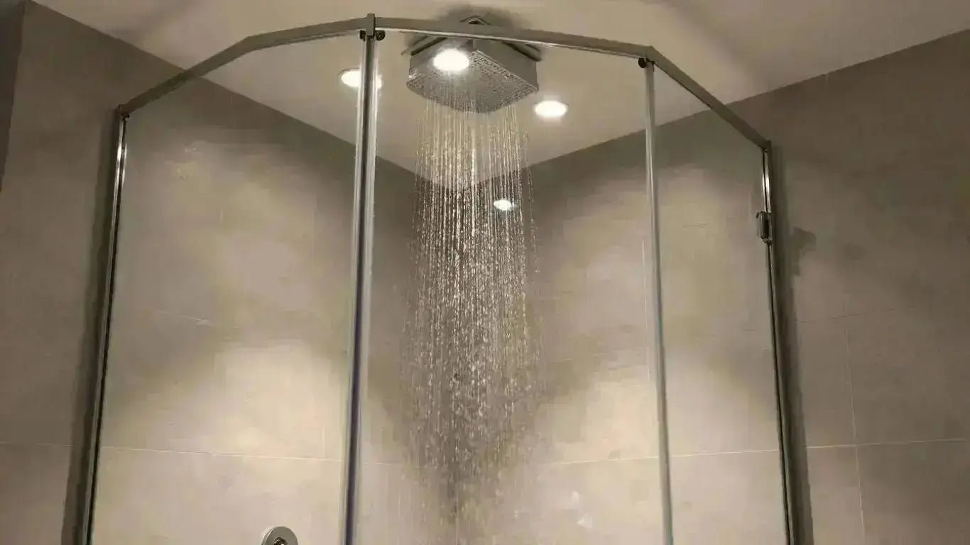 Transform Your Bathroom with Stylish Shower Lights - BathroomLux