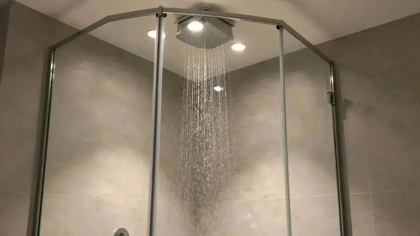 Transform Your Bathroom with Stylish Shower Lights - BathroomLux