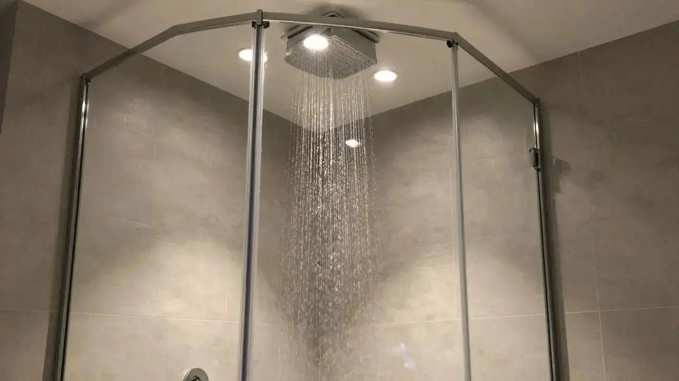 Transform Your Bathroom with Stylish Shower Lights - BathroomLux