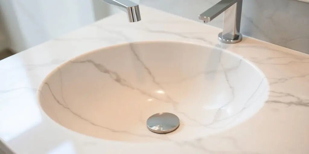 Unveiling the Benefits of Marble Countertop Basins for Your Home - BathroomLux