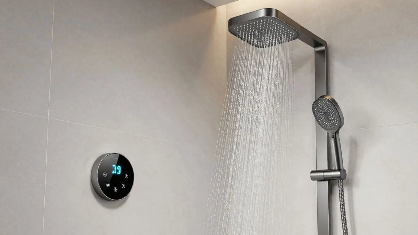 Upgrade Your Bathroom: The Benefits of a Digital Thermostatic Shower - BathroomLux