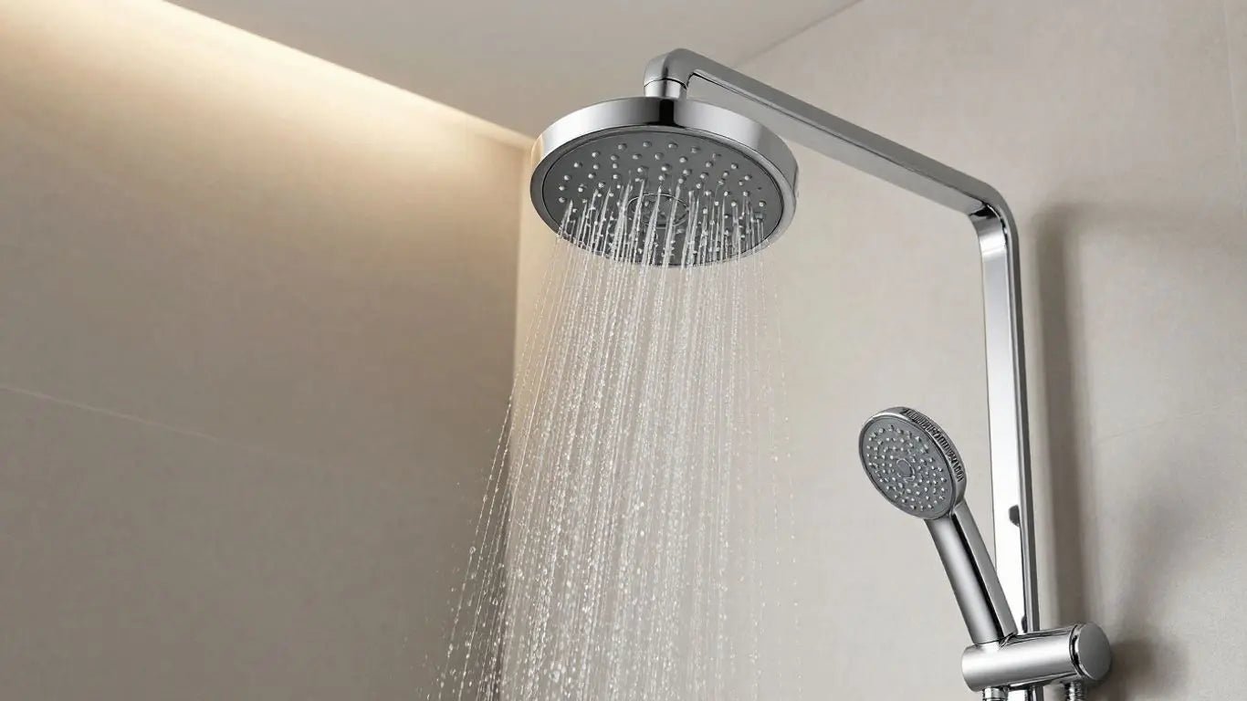 Upgrade Your Bathroom: The Best Rainfall Shower Head with Handheld Options - BathroomLux