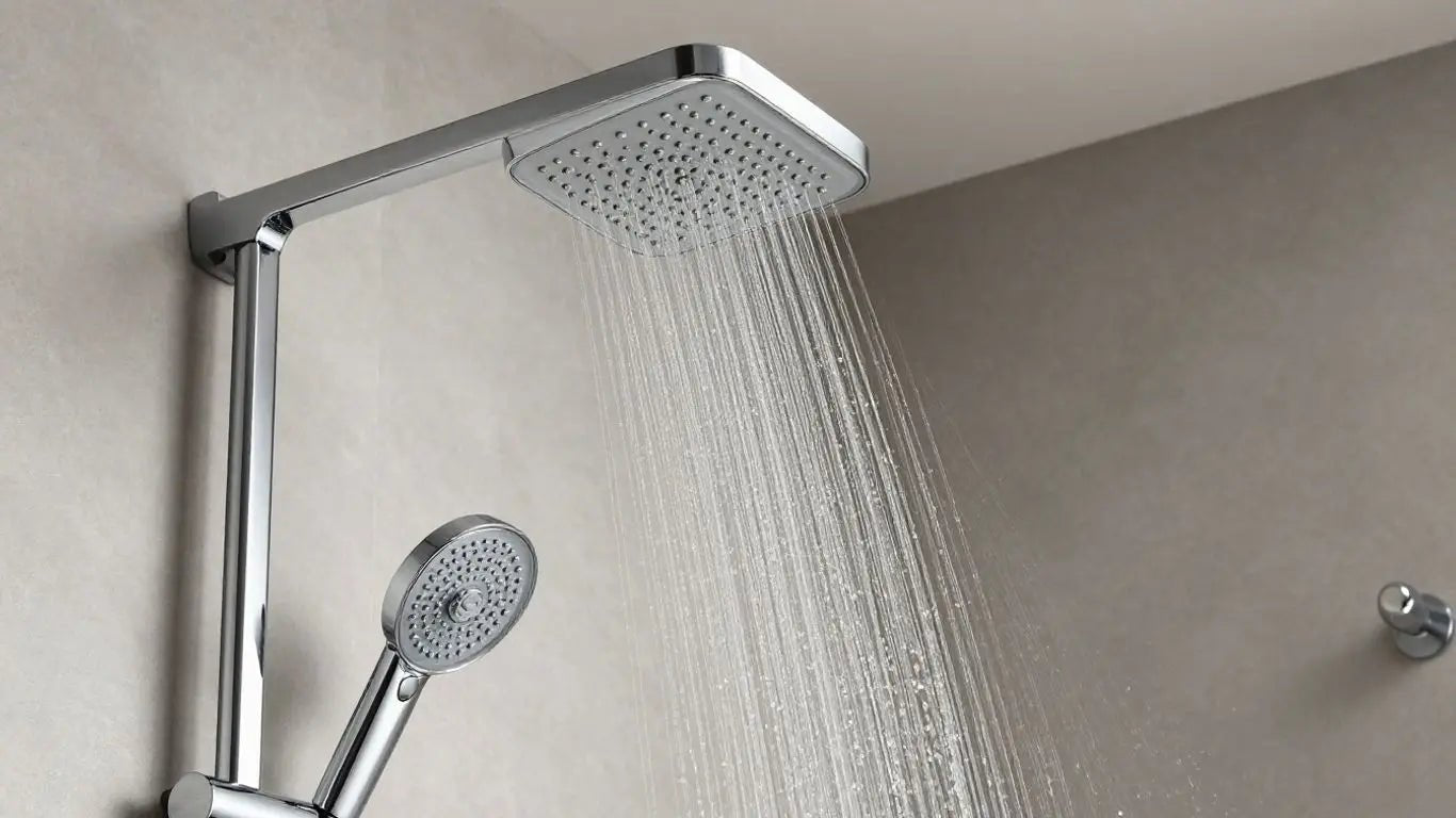 Upgrade Your Bathroom: The Best Rainfall Shower Head with Handheld Options - BathroomLux