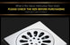 10*10cm Stainless Steel Linear Shower Floor Drain Cover with Filter Strainer - shower drainBathroomLux
