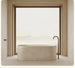 1500mm Modern Freestanding Bath Artificial Stone - Freestanding bathtubBathroomLux