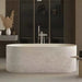 1500mm Modern Freestanding Bath Artificial Stone - Freestanding bathtubBathroomLux
