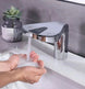 2 - in - 1 Touchless Sensor Faucet with Soap Dispenser – Smart Basin Tap - futuristic bathroom faucet with soap dispenserBathroomLux
