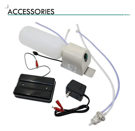 2 - in - 1 Touchless Sensor Faucet with Soap Dispenser – Smart Basin Tap - futuristic bathroom faucet with soap dispenserBathroomLux