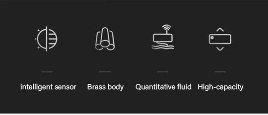 2 - in - 1 Touchless Sensor Faucet with Soap Dispenser – Smart Basin Tap - futuristic bathroom faucet with soap dispenserBathroomLux