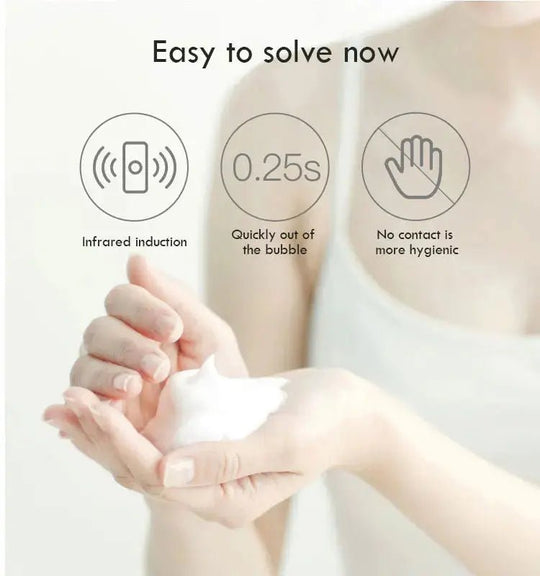 2 - in - 1 Touchless Sensor Faucet with Soap Dispenser – Smart Basin Tap - futuristic bathroom faucet with soap dispenserBathroomLux