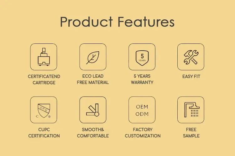 200mm Black Wall Mounted Rainfall Concealed Shower Mixer Faucet Set - Black Wall - Mounted Rainfall Concealed Shower Mixer Faucet Set&nbsp;BathroomLux