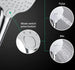 600x300mm LED Music Ceiling Shower Head Rainfall Thermostatic In Chrome - Thermostatic Rainfall Shower SystemBathroomLux