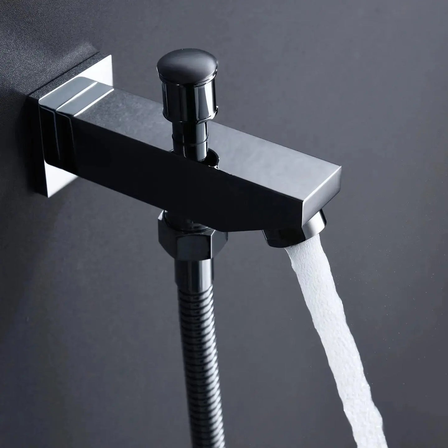 600x300mm LED Music Ceiling Shower Head Rainfall Thermostatic In Chrome - Thermostatic Rainfall Shower SystemBathroomLux