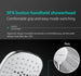 600x300mm LED Music Ceiling Shower Head Rainfall Thermostatic In Chrome - Thermostatic Rainfall Shower SystemBathroomLux