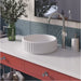White Artificial Stone Washbasin – Sleek Solid Surface Basin for Contemporary Bathrooms BathroomLux