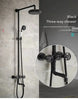 Rainfall Shower System with Handheld – Wall-Mounted Solid Brass