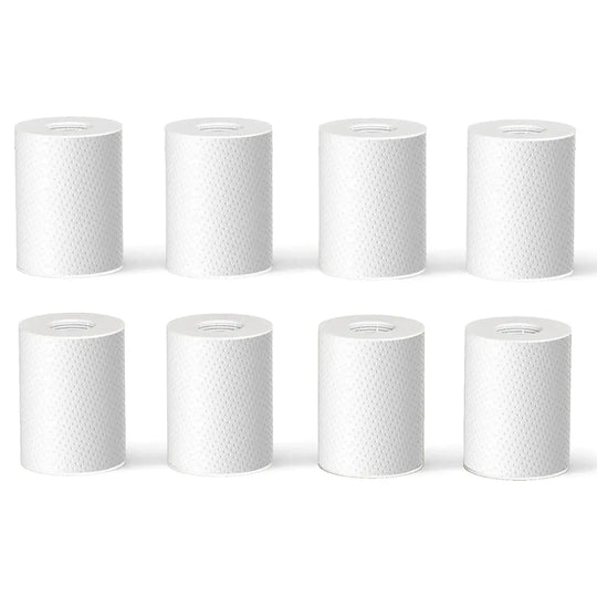 ALTHY Splash - proof Sink Faucet Extender Filter, Activated carbon & PP cotton replacement filter, - ALTHY Stainless Steel Faucet Water FilterBathroomLux