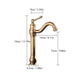 Antique Basin Bathroom Faucet - FaucetBathroomLux