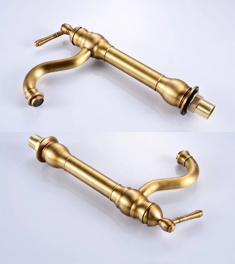 Antique Basin Bathroom Faucet - FaucetBathroomLux