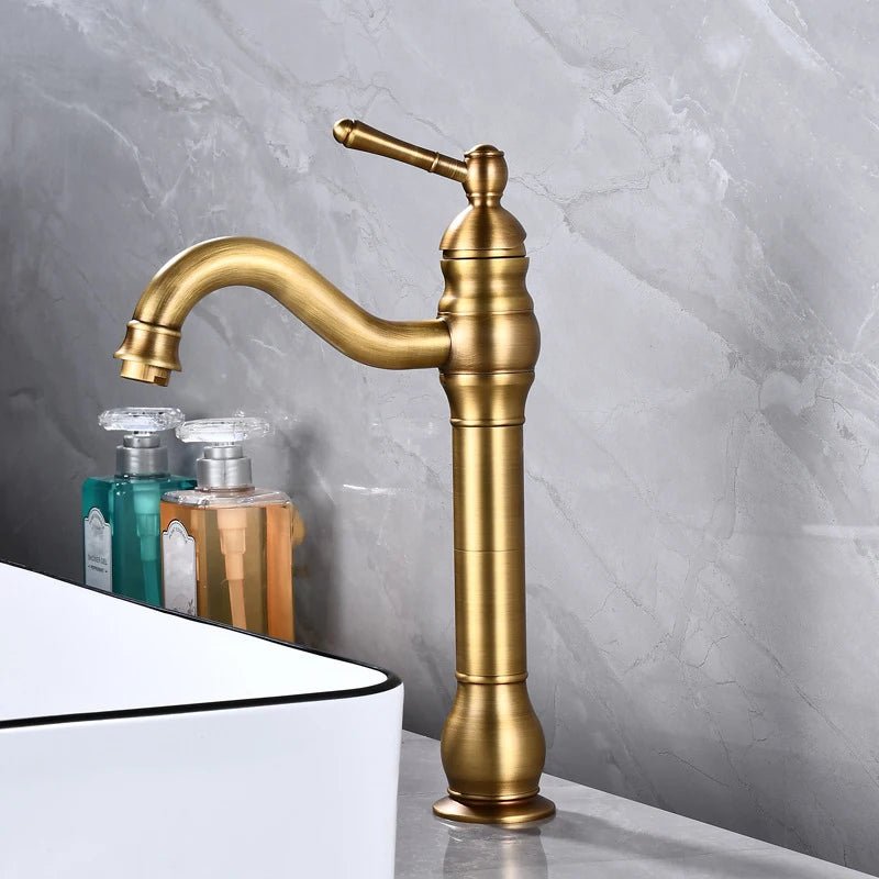 Antique Basin Bathroom Faucet - FaucetBathroomLux