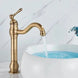 Antique Brass Basin Bathroom faucet Deck Mounted Single Handle Hot & Cold Mixer Tap - Antique Bathroom FaucetBathroomLux