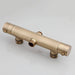Antique Brass Thermostatic Rainfall Shower Set with Mixer Tap - Shower ColumnsBathroomLux