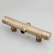 Antique Brass Thermostatic Rainfall Shower Set with Mixer Tap - Shower ColumnsBathroomLux