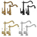 Antique Bronze Bathroom faucet - Short design - Bathroom FaucetBathroomLux