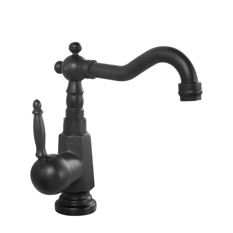 Antique Bronze Bathroom faucet - Short design - Bathroom FaucetBathroomLux