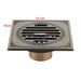Antique Floor Drain Brass Bathroom Accessory - Floor Drains in UkBathroomLux