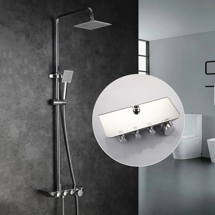 Aqua Artistry Shower Faucet Set - bathroomBathroomLux