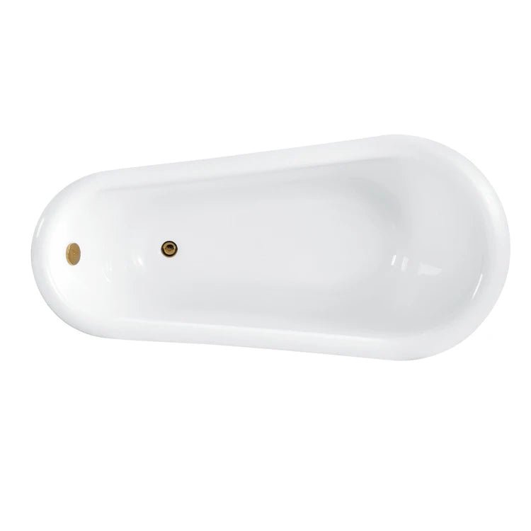 Aqua Majesty Acrylic Freestanding Bathtub - Model 2A09. - BathroomLux