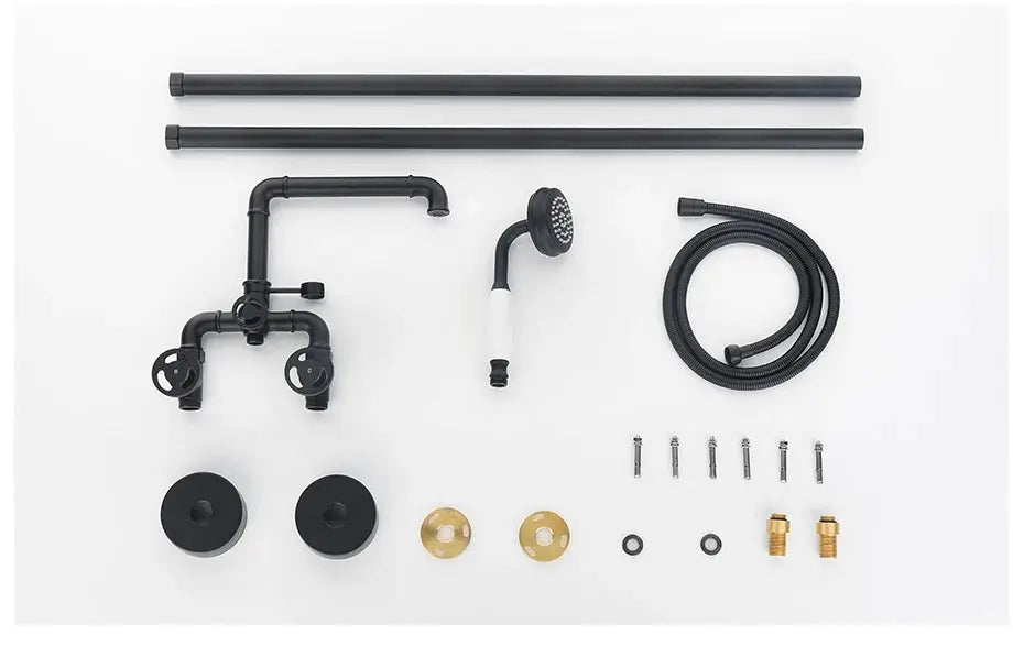 Aura Floor Mounted Freestanding Bath Shower Mixer - 5 years Warranty - Bathroom FaucetBathroomLux