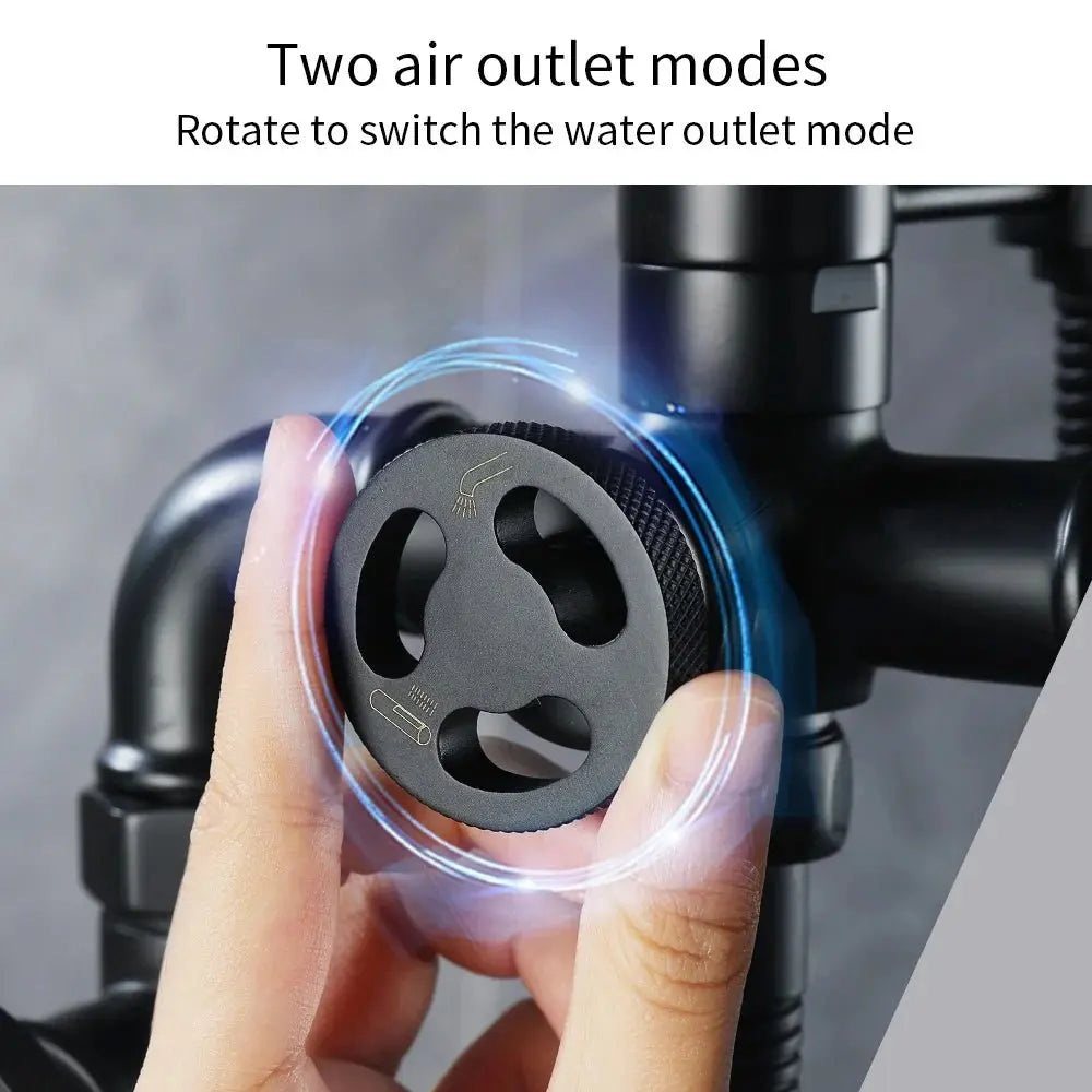 Aura Floor Mounted Freestanding Bath Shower Mixer - 5 years Warranty - Bathroom FaucetBathroomLux