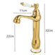 Aurelia Antique Bathroom Faucet - Single Handle Hole - BathroomLux