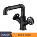 Basin Bathroom Faucets Single Hole Dual Handle Contemporary Deck Mounted - Bathroom Taps Deck MountedBathroomLux
