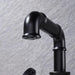 Basin Bathroom Faucets Single Hole Dual Handle Contemporary Deck Mounted - Bathroom Taps Deck MountedBathroomLux