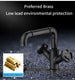 Basin Bathroom Faucets Single Hole Dual Handle Contemporary Deck Mounted - Bathroom Taps Deck MountedBathroomLux