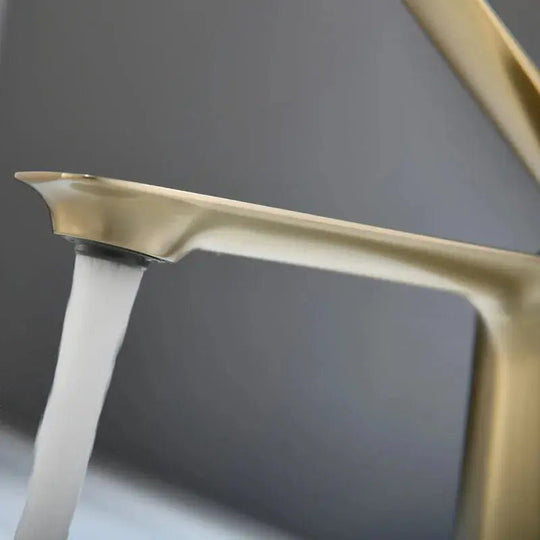 Basin Faucets Bathroom Faucet Hot and Cold Deck Mounted Tap - Deck Mounted TapBathroomLux