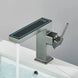 Bathroom Faucet with Temperature Display Water Mixer Tap with LED Light - bathroom, showers, thermostaticBathroomLux