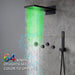 Bluetooth Thermostatic Rain Shower System Set – Solid Brass - thermostatic rain showerBathroomLux